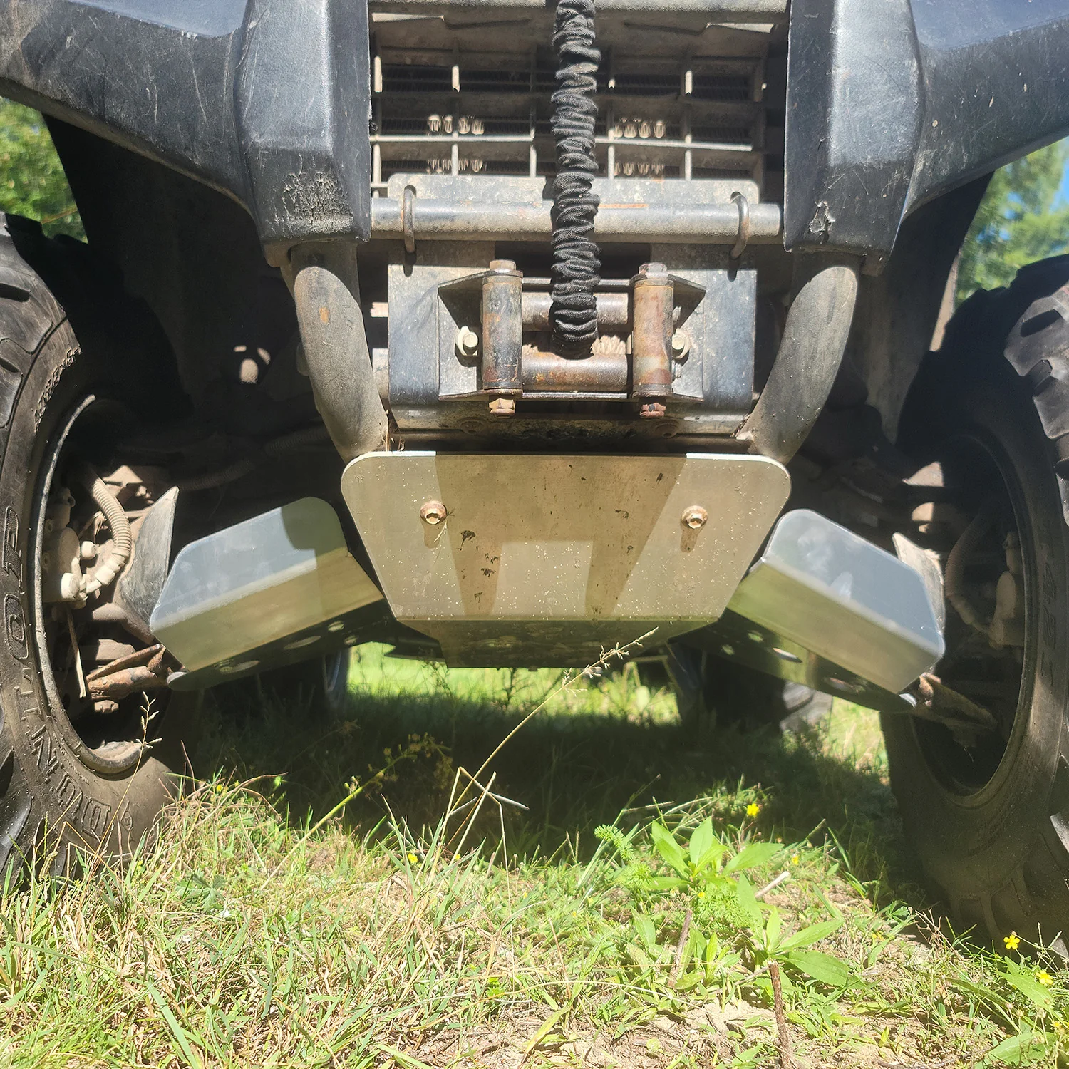 Full Frame Skid Plate Kit — Yamaha Kodiak 450i (2005—14) - Image 6